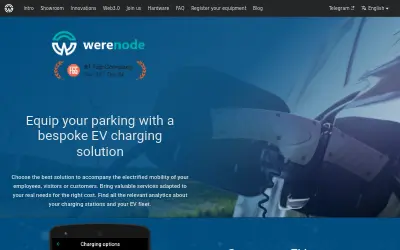 Website screenshot of Werecoin (2026-05-30)