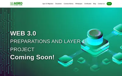 Website screenshot of Agro Global (2026-05-21)