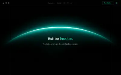 Website screenshot of Zero Tech (2026-05-22)