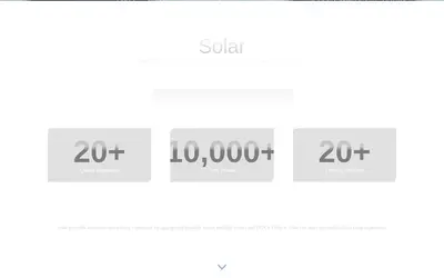 Website screenshot of Solar (2026-05-19)