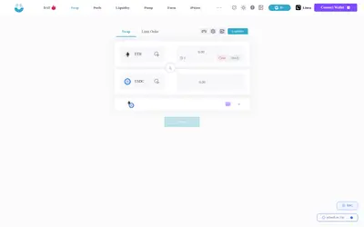 Website screenshot of Izumi Finance (2026-05-21)