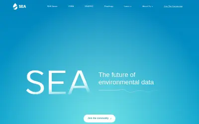 Website screenshot of Sea (2026-05-24)