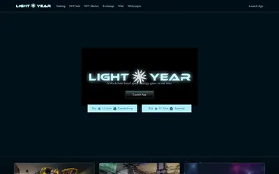 Website screenshot of Light Year (2026-05-20)