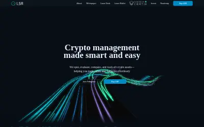 Website screenshot of LaserEyes (2026-05-24)