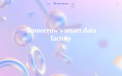 Website screenshot of Ctomorrow Platform (2026-05-21)