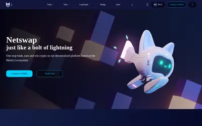 Website screenshot of Netswap (2026-05-22)