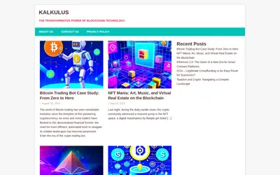 Website screenshot of Kalkulus (2026-05-22)