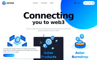 Website screenshot of Astar (2026-04-26)