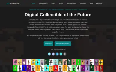 Website screenshot of GangstaBet (2026-04-26)