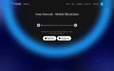 Website screenshot of FONE (2026-05-21)