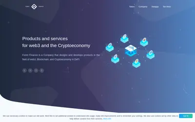 Website screenshot of 4INT (2026-05-22)