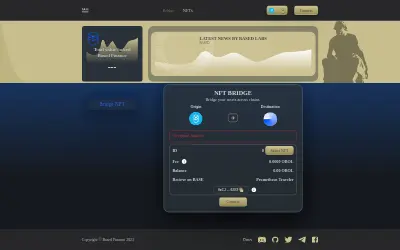Website screenshot of Based Finance (2026-05-24)