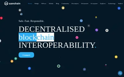 Website screenshot of wanAVAX (2026-05-30)