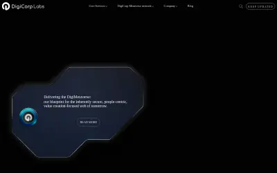 Website screenshot of DigiMetaverse (2026-05-24)