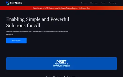 Website screenshot of ProximaX (2026-05-23)