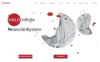Website screenshot of HALO Network (2026-05-30)