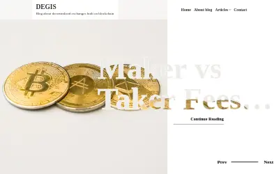 Website screenshot of Degis (2026-05-24)
