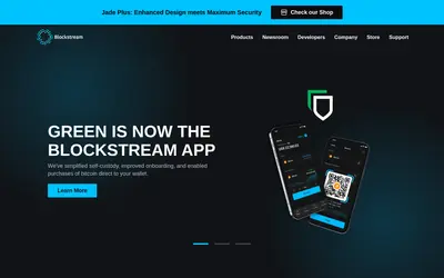 Website screenshot of BlockStream Mining Notes (2026-05-20)