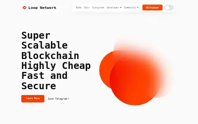 Website screenshot of LoopNetwork (2026-05-30)