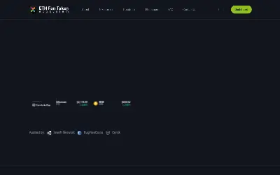 Website screenshot of ETHFan Burn (2026-05-24)