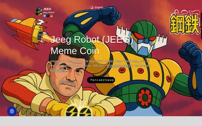 Website screenshot of Jeeg Robot (2026-04-25)