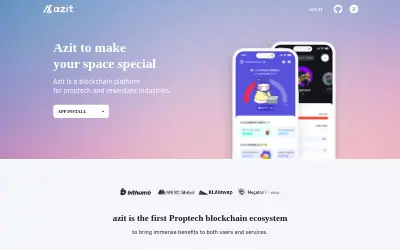 Website screenshot of Azit (2026-05-31)