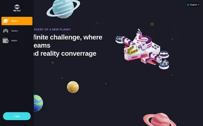 Website screenshot of MetaQ (2026-04-25)