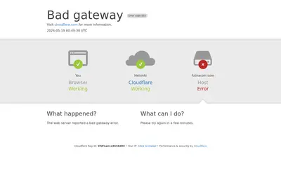 Website screenshot of Futira (2026-05-19)
