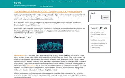 Website screenshot of Lion Scrub Finance (2026-04-25)