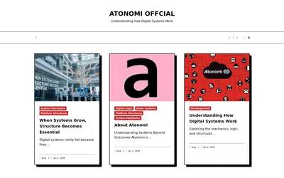 Website screenshot of Atonomi (2026-05-21)
