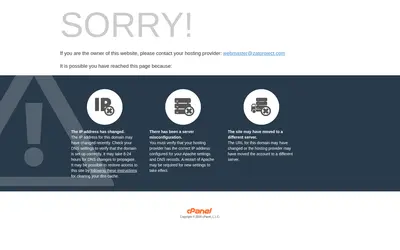 Website screenshot of ZAT Project (2026-05-22)