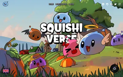 Website screenshot of SquishiVerse (2026-05-20)