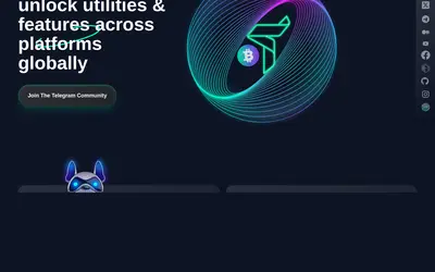 Website screenshot of BTAF token (2026-05-22)