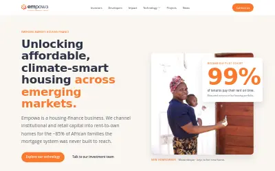 Website screenshot of Empowa (2026-05-31)