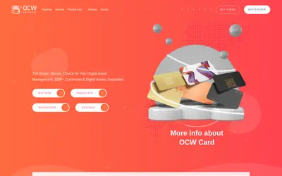 Website screenshot of Online Cold Wallet (2026-05-20)