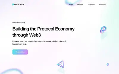 Website screenshot of Protocon (2026-05-21)