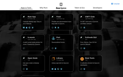 Website screenshot of Quorum (2026-05-22)