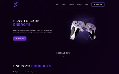 Website screenshot of 8DAO (2026-05-31)