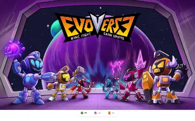 Website screenshot of Evoverse Shard (2026-05-31)