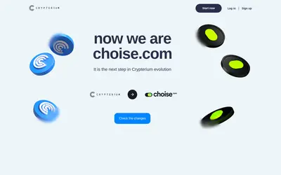 Website screenshot of Crypterium (2026-05-20)