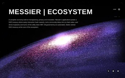 Website screenshot of MESSIER (2026-05-20)
