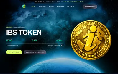 Website screenshot of IBS (2026-04-25)