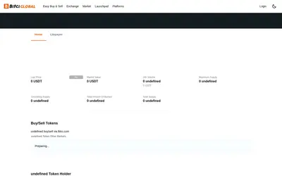 Website screenshot of RCD Espanyol Fan Token (2026-04-25)