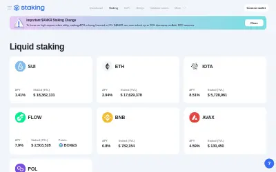 Website screenshot of ANKR Reward Earning KSM (2026-05-31)