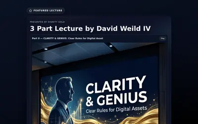 Website screenshot of Dignity Gold (2026-05-21)
