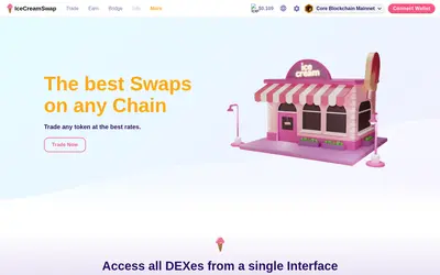 Website screenshot of IceCream (2026-05-22)