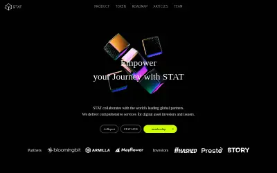 Website screenshot of STAT (2026-05-31)