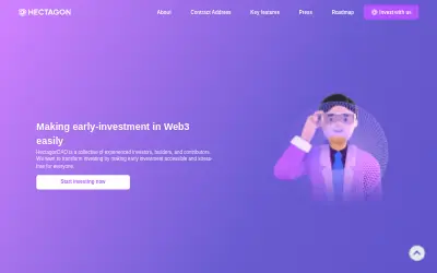 Website screenshot of Hectagon (2026-05-31)