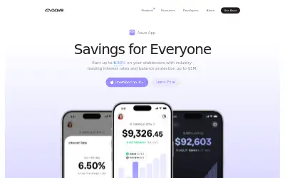 Website screenshot of Curve.fi amDAI/amUSDC/amUSDT (2026-05-24)