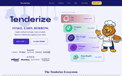 Website screenshot of tLPT (2026-04-25)